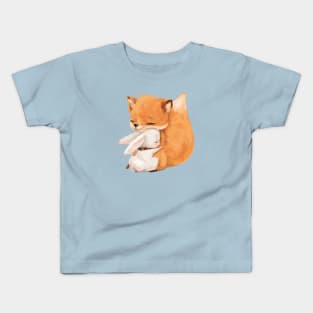 Adorable Fox 2 Kids T-Shirt